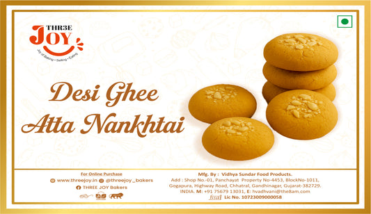 Desi Ghee Atta Nankhatai