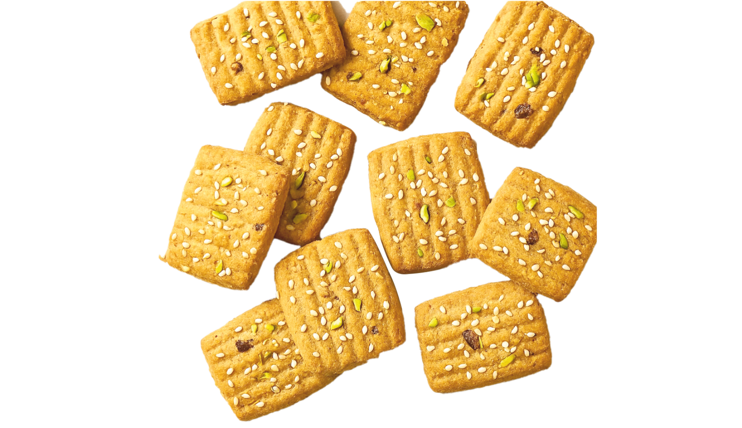 Desi Ghee Gud Cookies