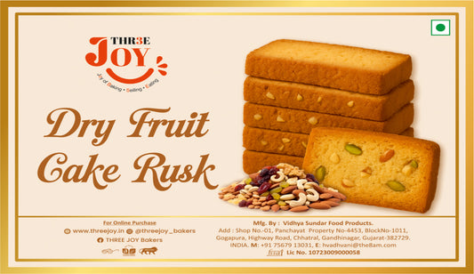 Dry Fruit Cake Rusk