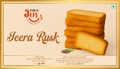 Healthy Jeera Rusk