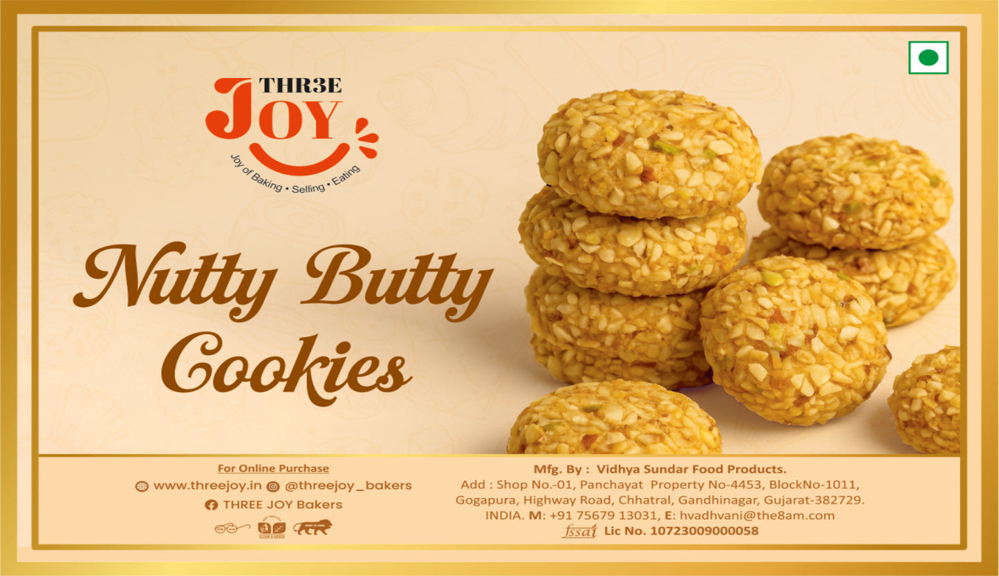 Nutty Butty Cookies