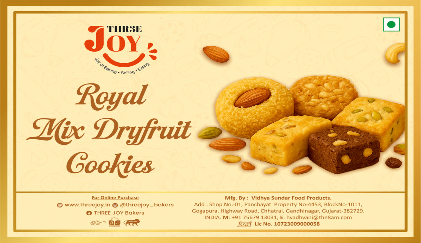 Royal Mix Dryfruit Cookies