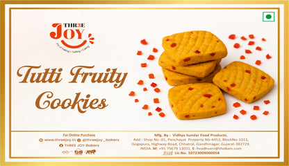 Tutti Fruity Cookies